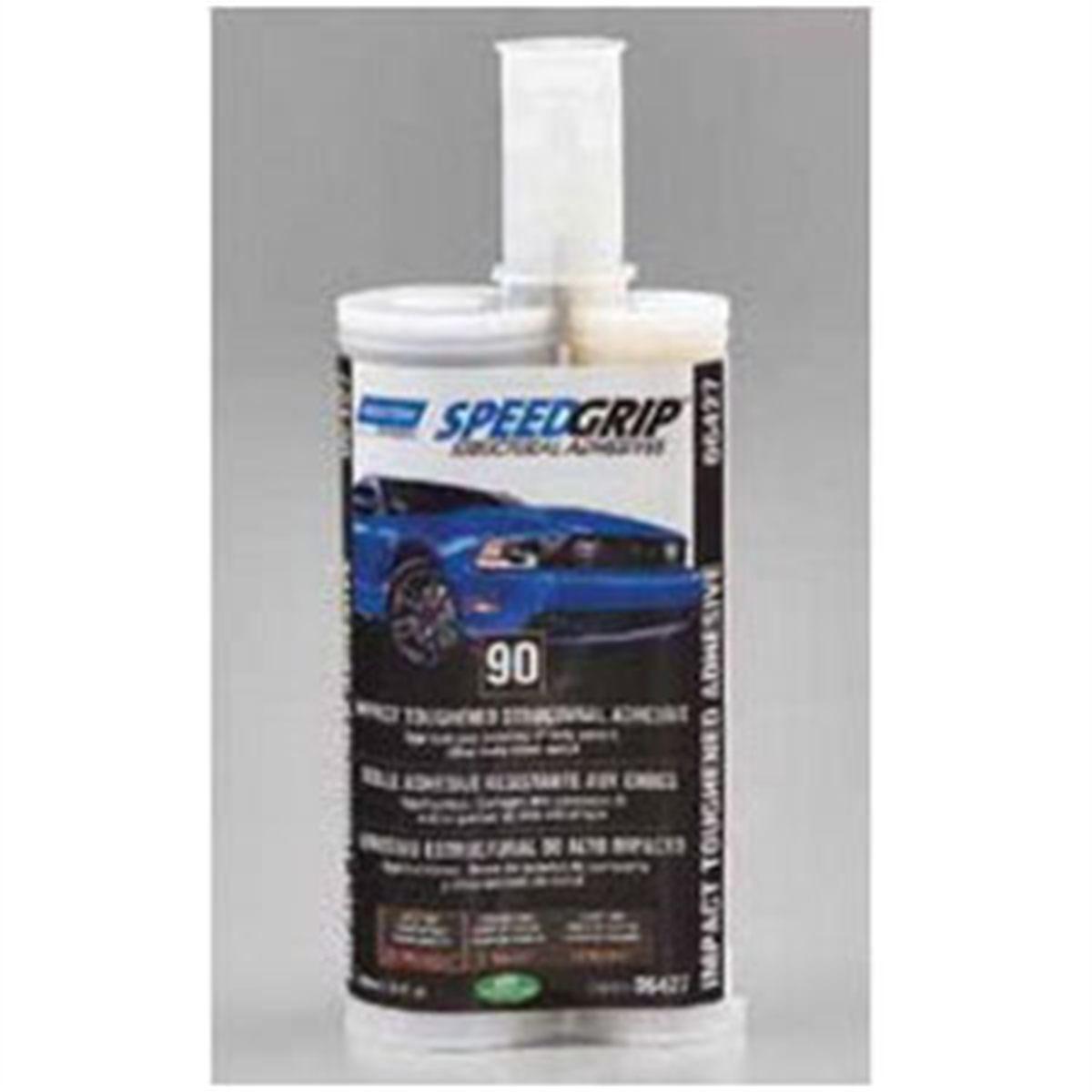 Norton Speed Grip 06427 Epoxy Impact Toughened Structural Adhesive, 220 mL Cartridge, 10 hr Curing
