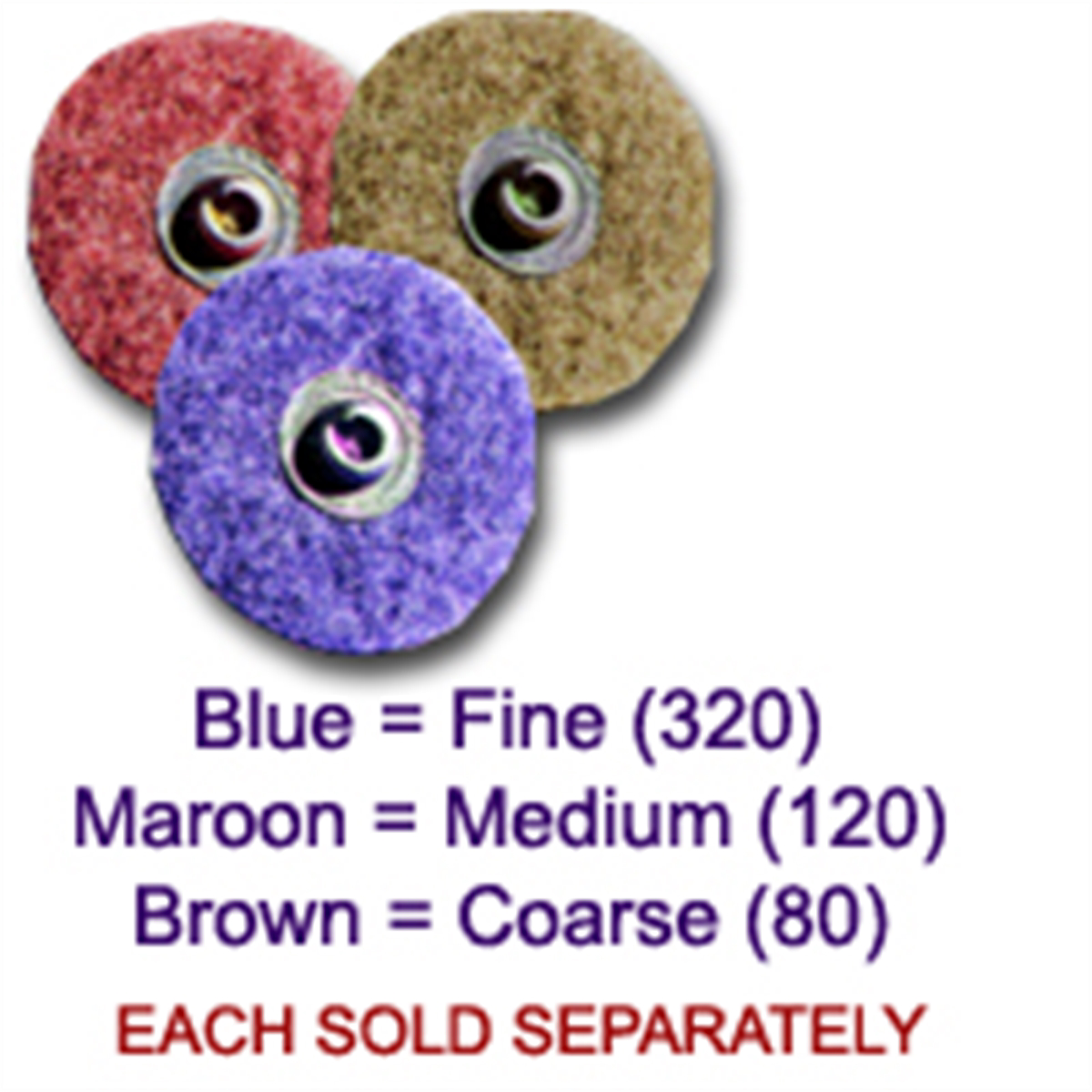 Norton Abrasives Bear 2" Surface Blending Disc Fine 25/case