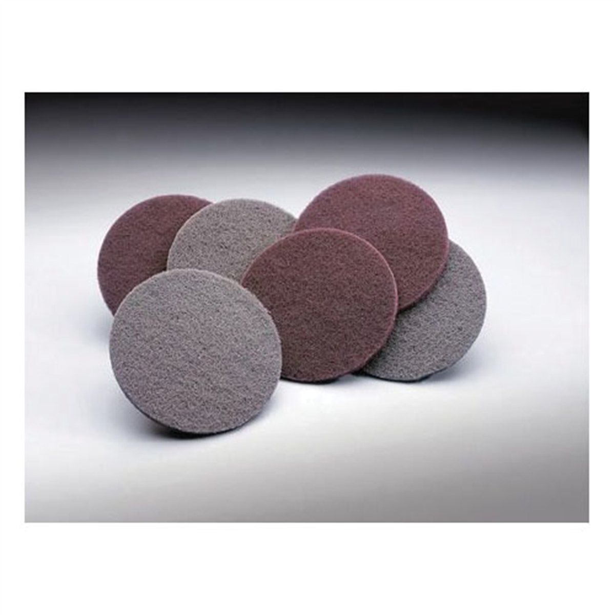 Norton Bear-Tex 34770 Thin-Flexible Disc, 320/400 Grit, Very Fine Grade, Maroon
