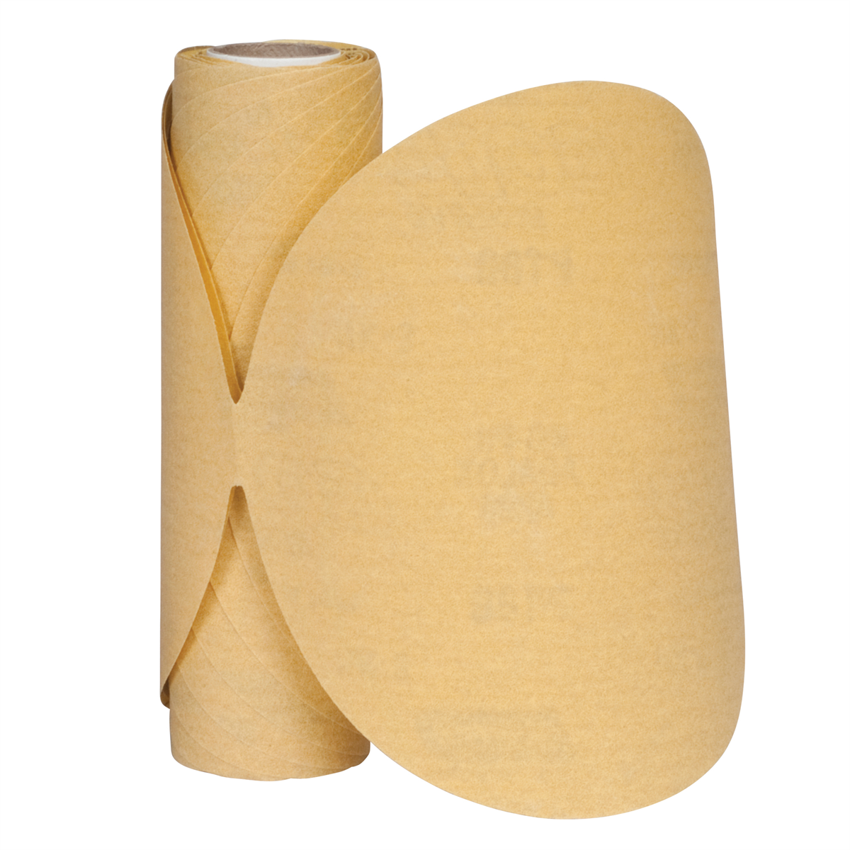 Norton Gold Reserve 83806 A296 Series Sanding Disc Roll, 5 in, P80 Grit, Aluminum Oxide, PSA Attachment