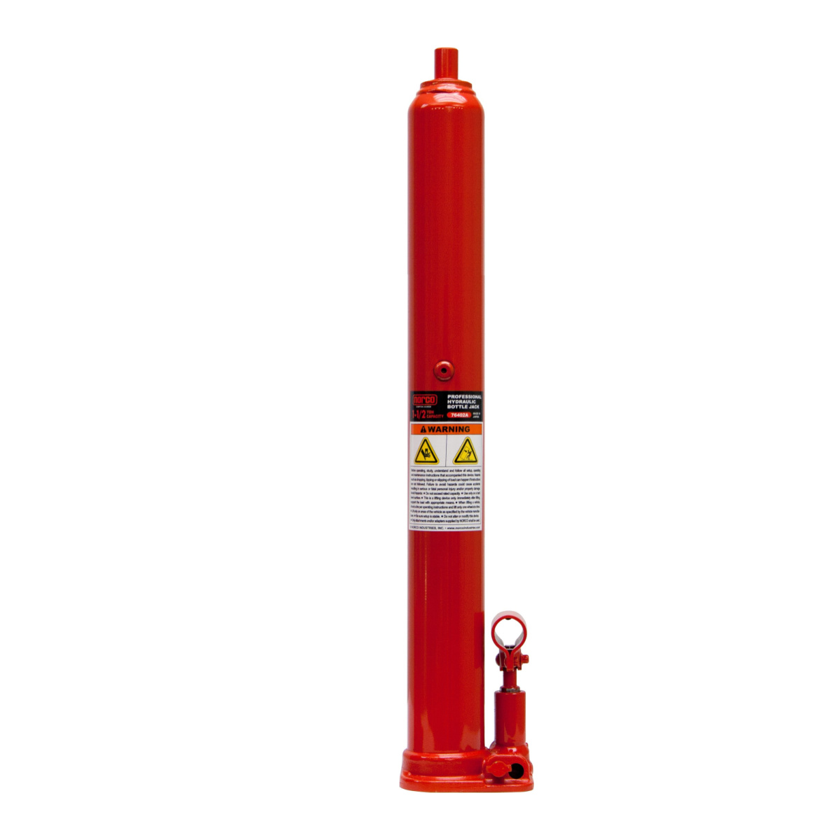 Norco Lifting Equipment 1 1/2 Ton Capacity Long Hand Bottle Jack