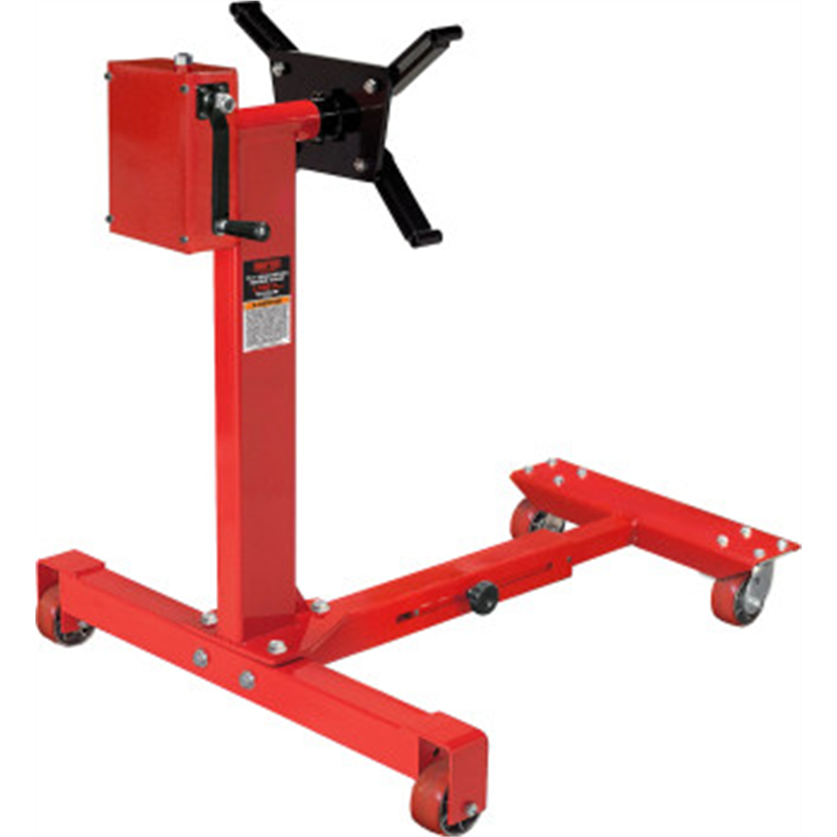 Norco Professional Lifting Equipment 1,250 lb Capacity 75:1 Gear-Driven Engine Stand