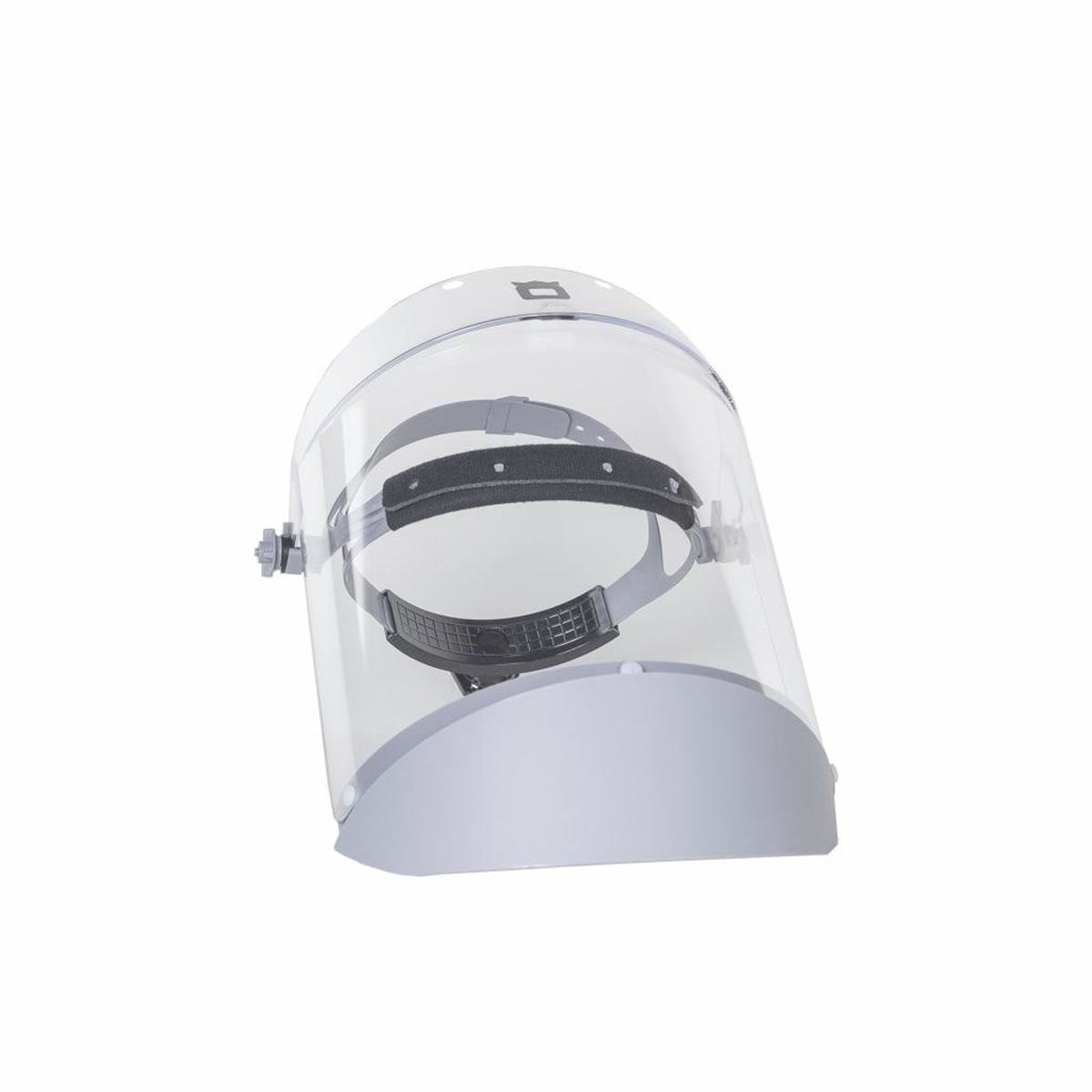 Oberon Face Shield with Ratcheting Headgear - Polycarbonate - Window: Clear Anti-Fog - With Lower Crown
