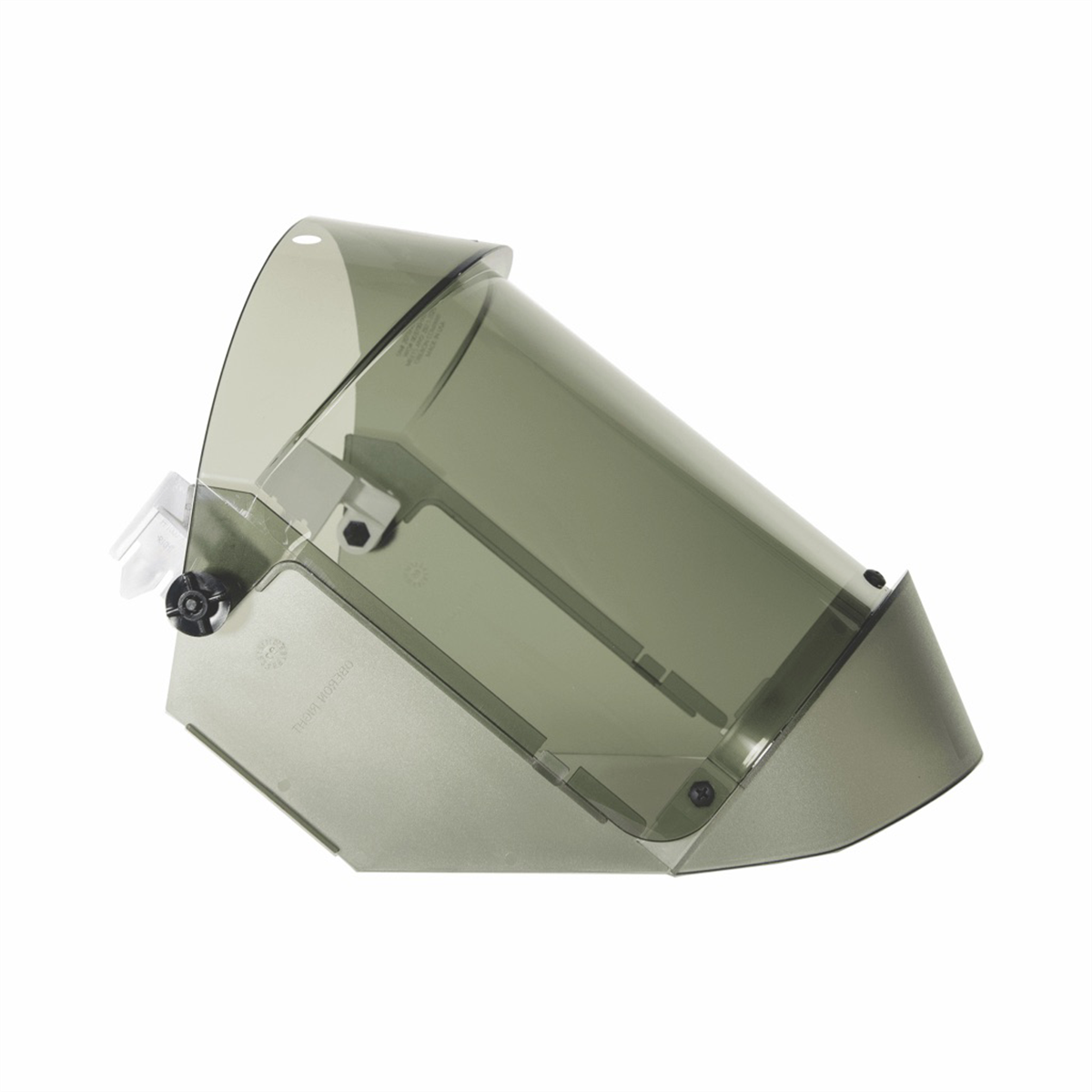 Oberon Face Shield - Arc Flash - 30 Cal Tcg - With Hard Hat Adapters - Fits 3m/aearo And Bullard Hard Caps - Lens Color: Clear Grey Anti-fog