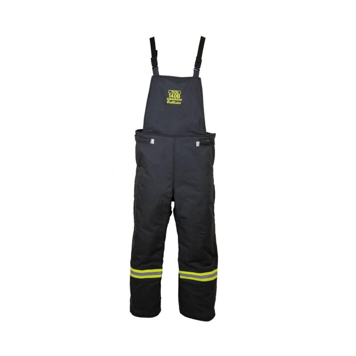 Oberon Bib Overalls - Arc Flash - 140 Cal TCG&trade; Lightweight - Color: Black - Size: 3XL