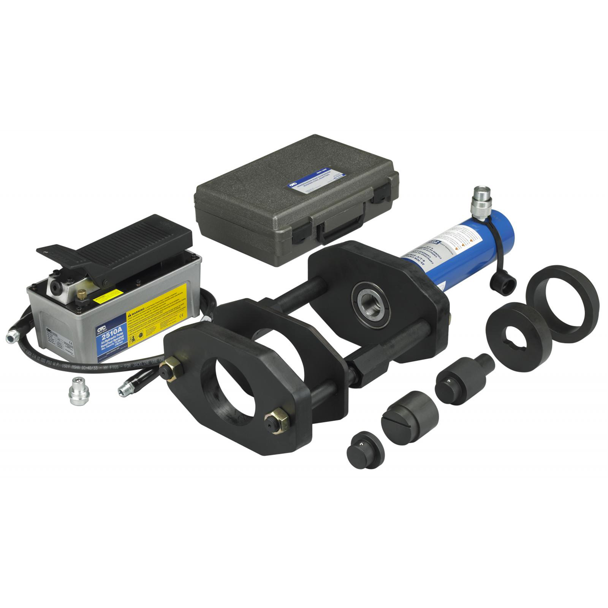 OTC Hendrickson Rear Suspension BushingMaster Kit with Pump