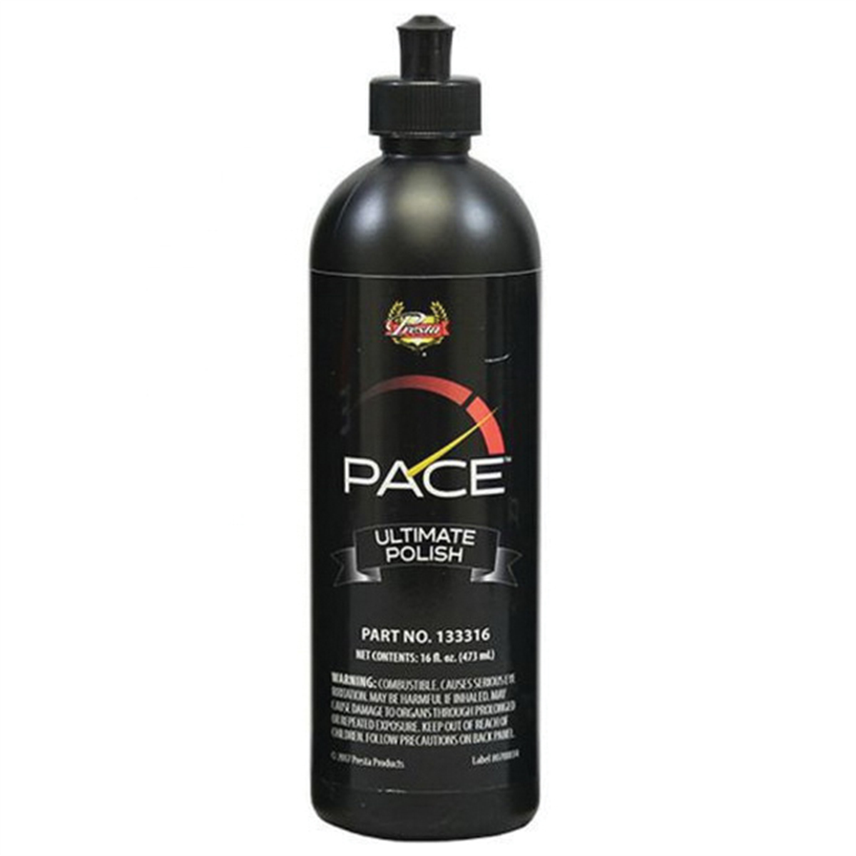 Presta PACE 133316 Ultimate Polish, 16 oz Bottle, White