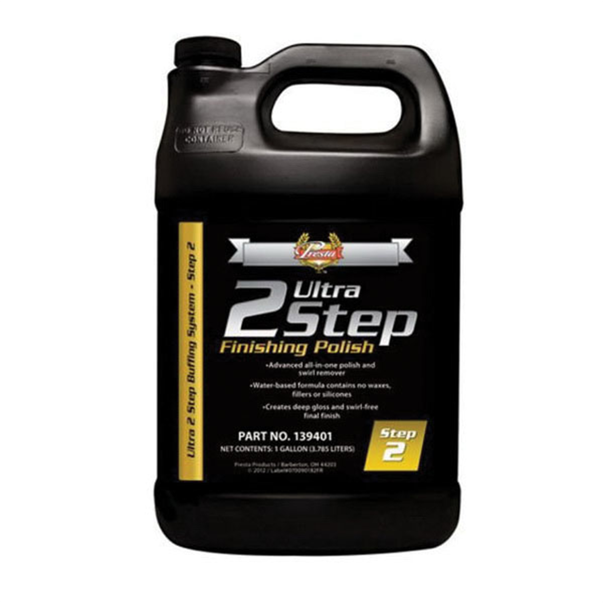Presta Ultra 2 Step 139401 Finishing Polish, 1 gal Can, Light Gray