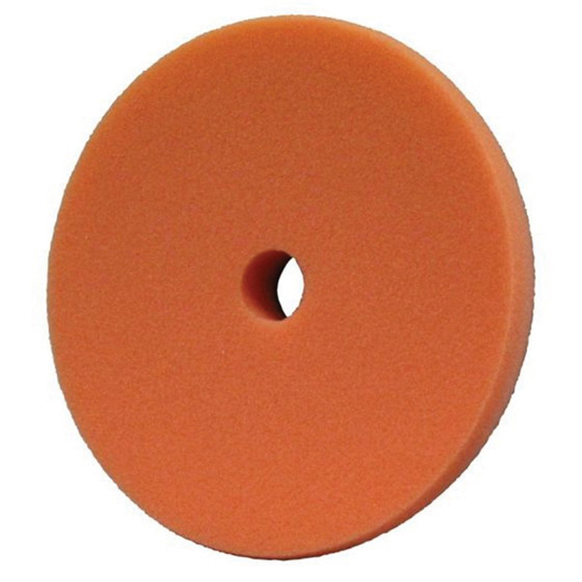 Presta PACE 890195 Single Sided Medium Cutting Pad, 6-1/2 in Dia, Hook and Loop Attachment, Foam Pad, Orange