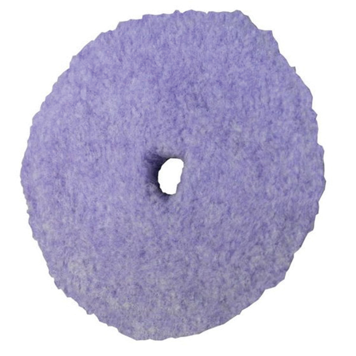 Presta PACE 890197 Single Sided Heavy Cut Cutting Pad, 6-1/4 in Dia, Foamed Wool Pad, Purple