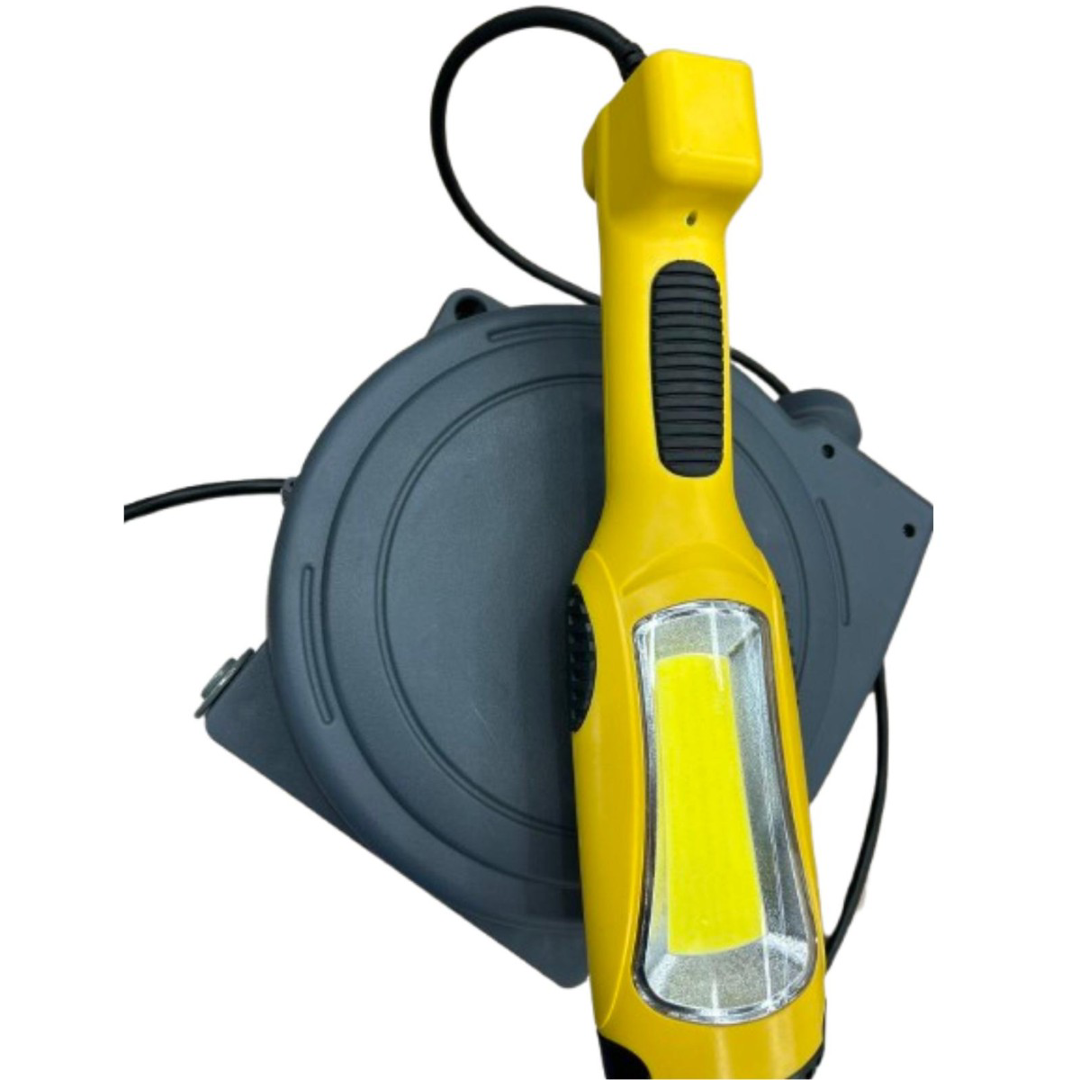 Thinkcar Tech Co. Extension Cord Reel with Hand Lamp 40ft Retractable
