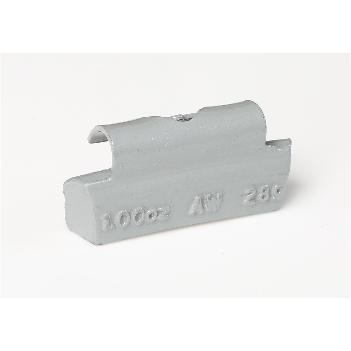 Plombco 3.00 oz AW style Plasteel clip-on weight