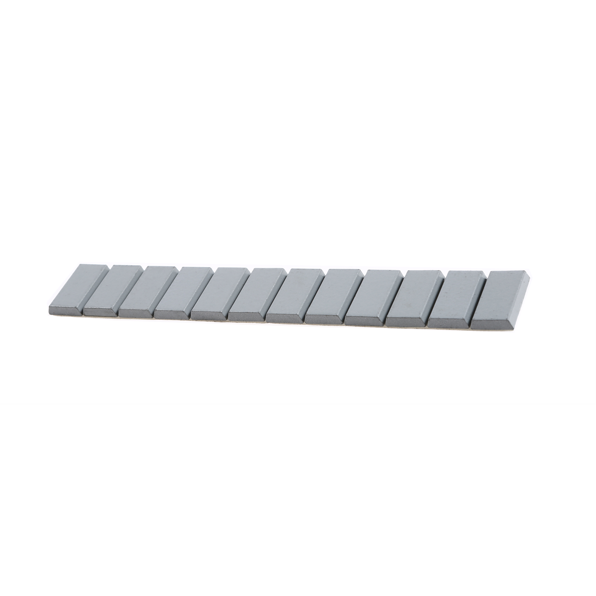 Plombco Value Line steel adhesive weights, 0.5 oz segments coated in 15 lb roll with standard adh