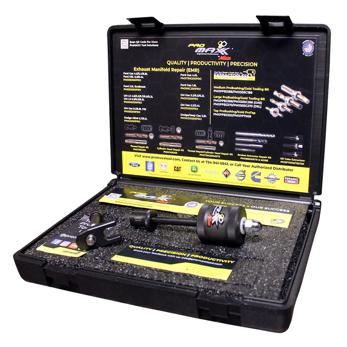 ProMaxx Gm Duramax 6.6L L5P Fuel Injector Puller with Air Hammer-Assisted Punch