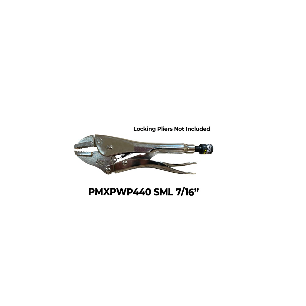Milton Industries ProMAXX Tool by Milton Locking Plier Adapter For Slide Hammer Connectivity