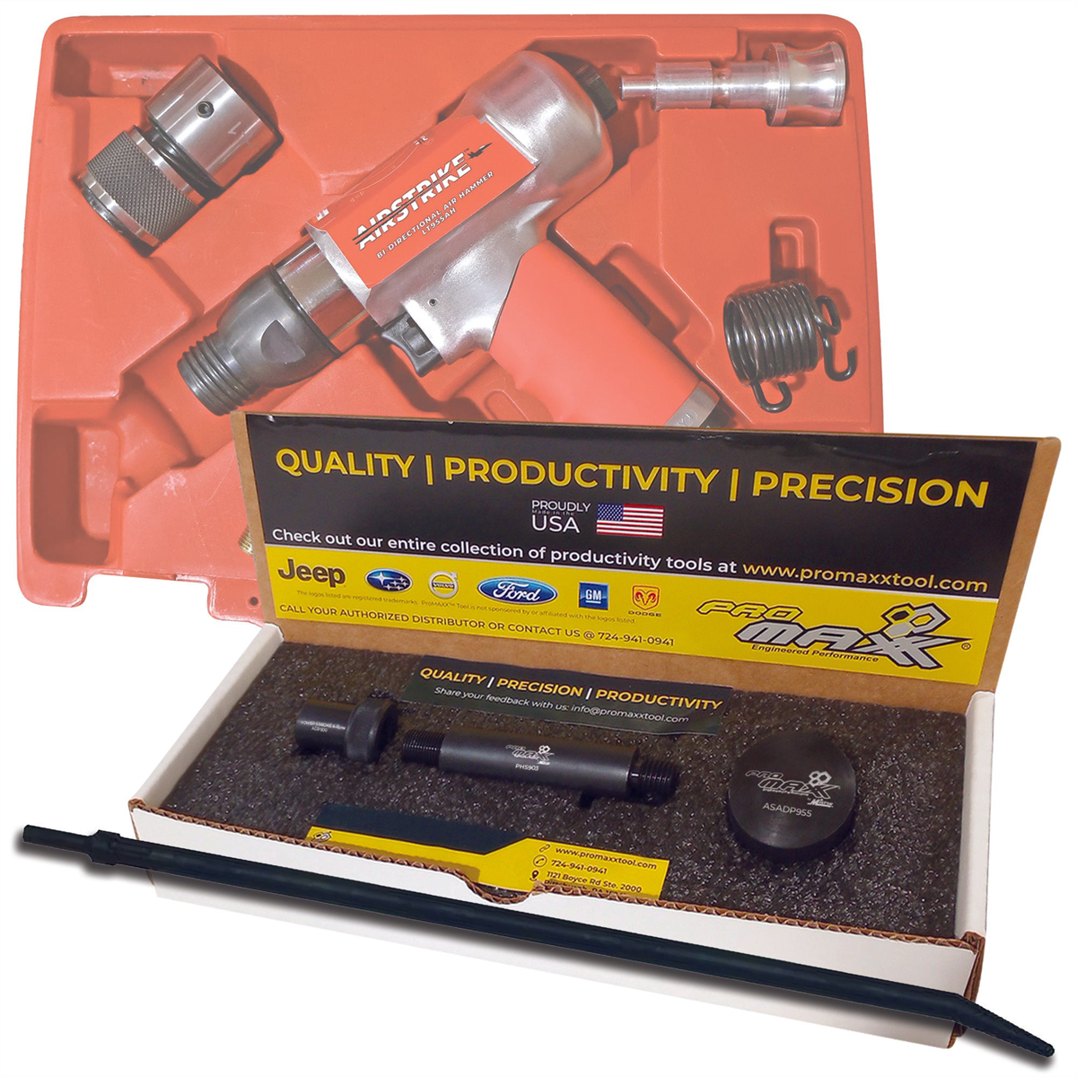 ProMaxx PowerPull Air Hammer Powered Fuel Injector Puller Power Stroke 6.9