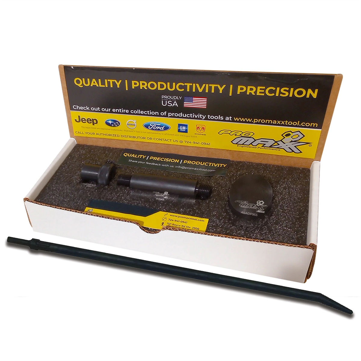 ProMaxx PowerPull Fuel Injector Puller for  Ford Power Stroke 6.7L   3&rdquo; Hammer Shaft