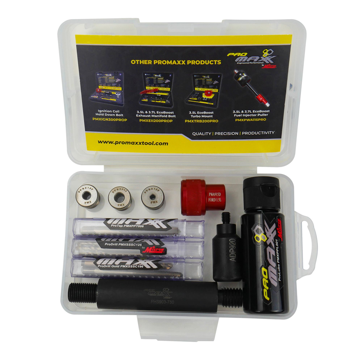 ProMaxx The PMXPWP915D Fuel Injector Puller is engineered for fast, on-vehicle removal of Ford 1.5L EcoBoost&trade; injectorsï¿½minimizing downtime and eliminating the need for engine teardown.