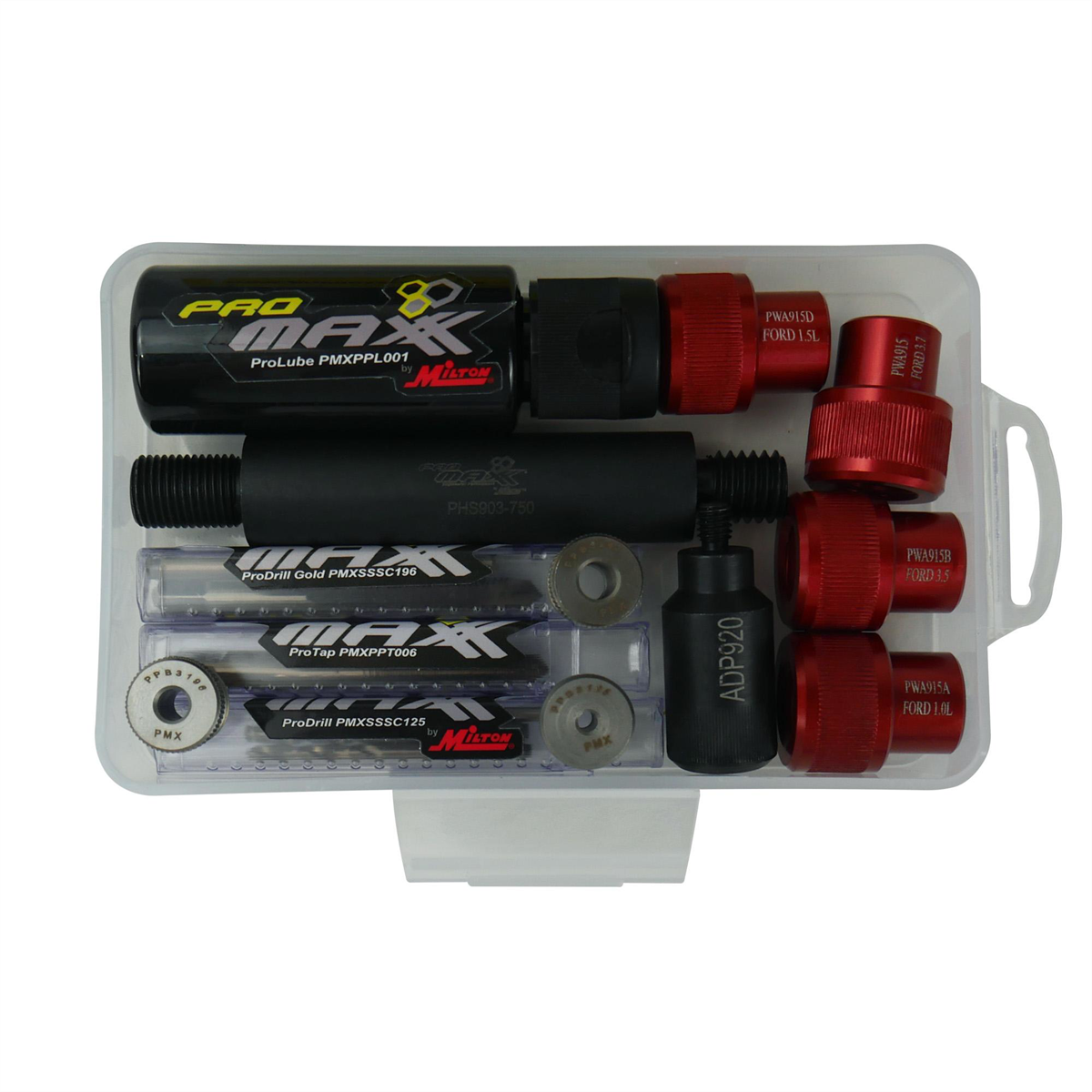 ProMaxx The PMXPWP915KIT Fuel Injector Puller Combo is engineered for fast, on-vehicle removal of Ford 1.0L, 1.5L, 3.5L and 3.7L EcoBoost&trade; injectorsï¿½minimizing downtime and eliminating the need for engine teardowns.