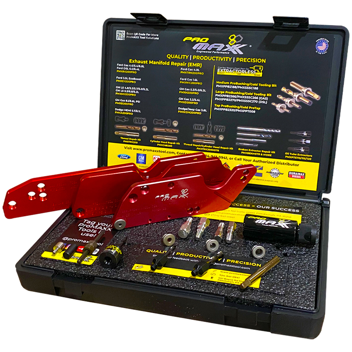 ProMaxx Combo GM Exhaust Manifold ProKit - Delta