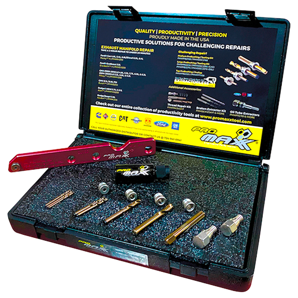ProMAXX Tool by Milton&trade; Ford 7.3L Exhaust Manifold Repair ProKit for INT'L