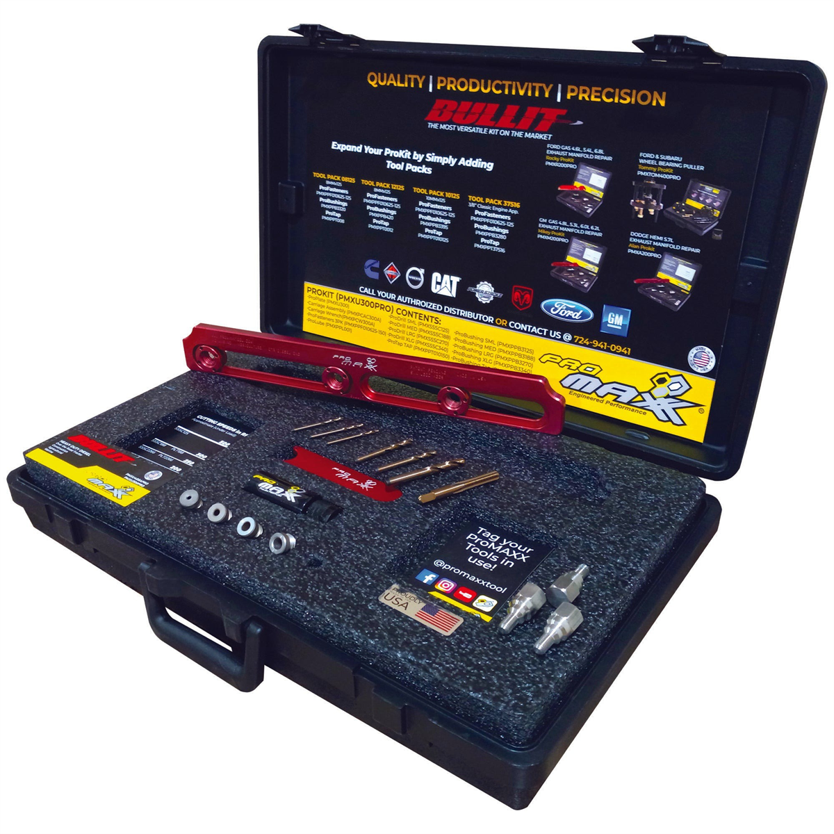 ProMAXX Tool by Milton&trade; Bullit Inline Adaptible Repair for 10mmx150mm