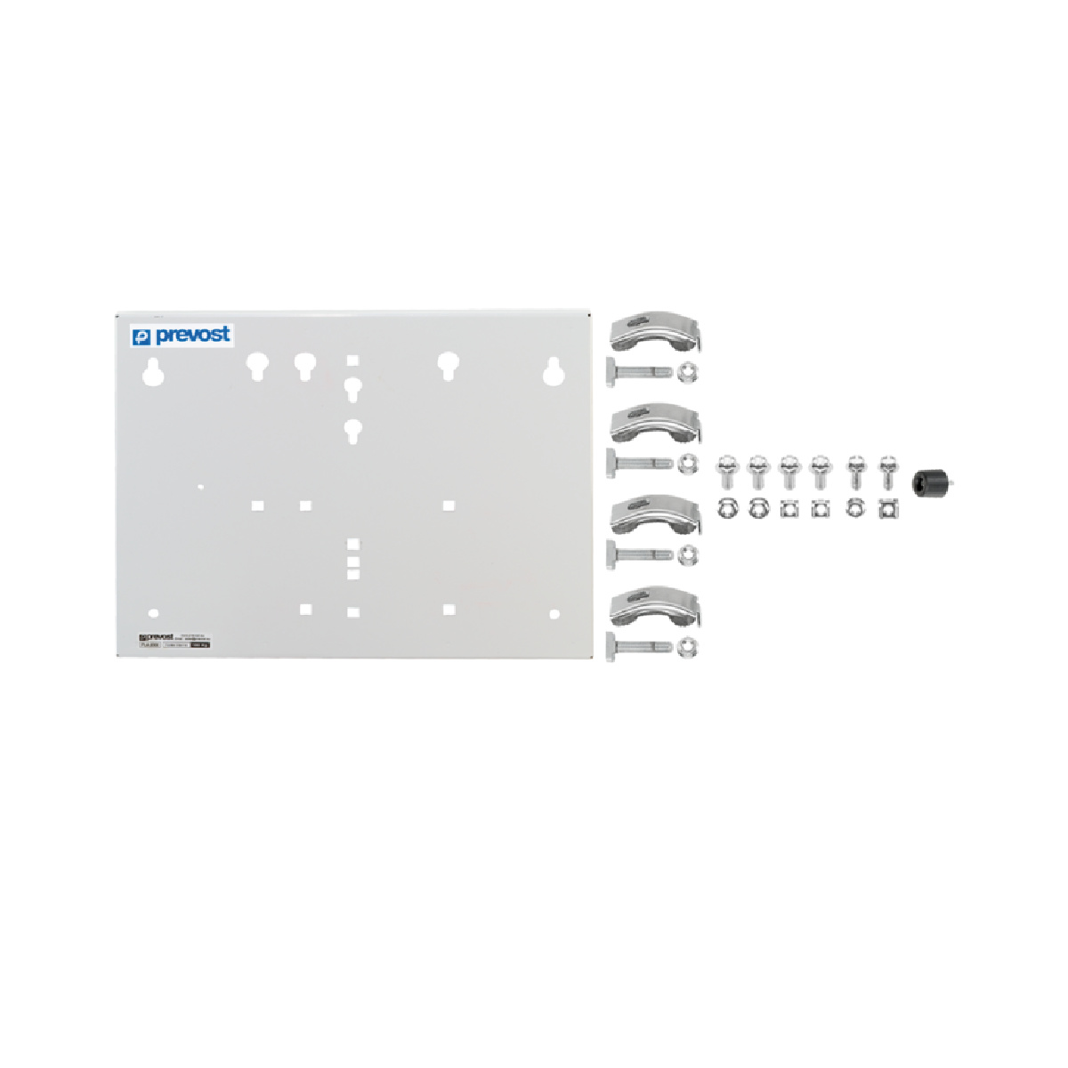 Prevost PLA 2000 Mounting Plate for Hose Reels - Compatible with DMO, DGO, DVO, DGF, DSF, DPF, DRF, DMF