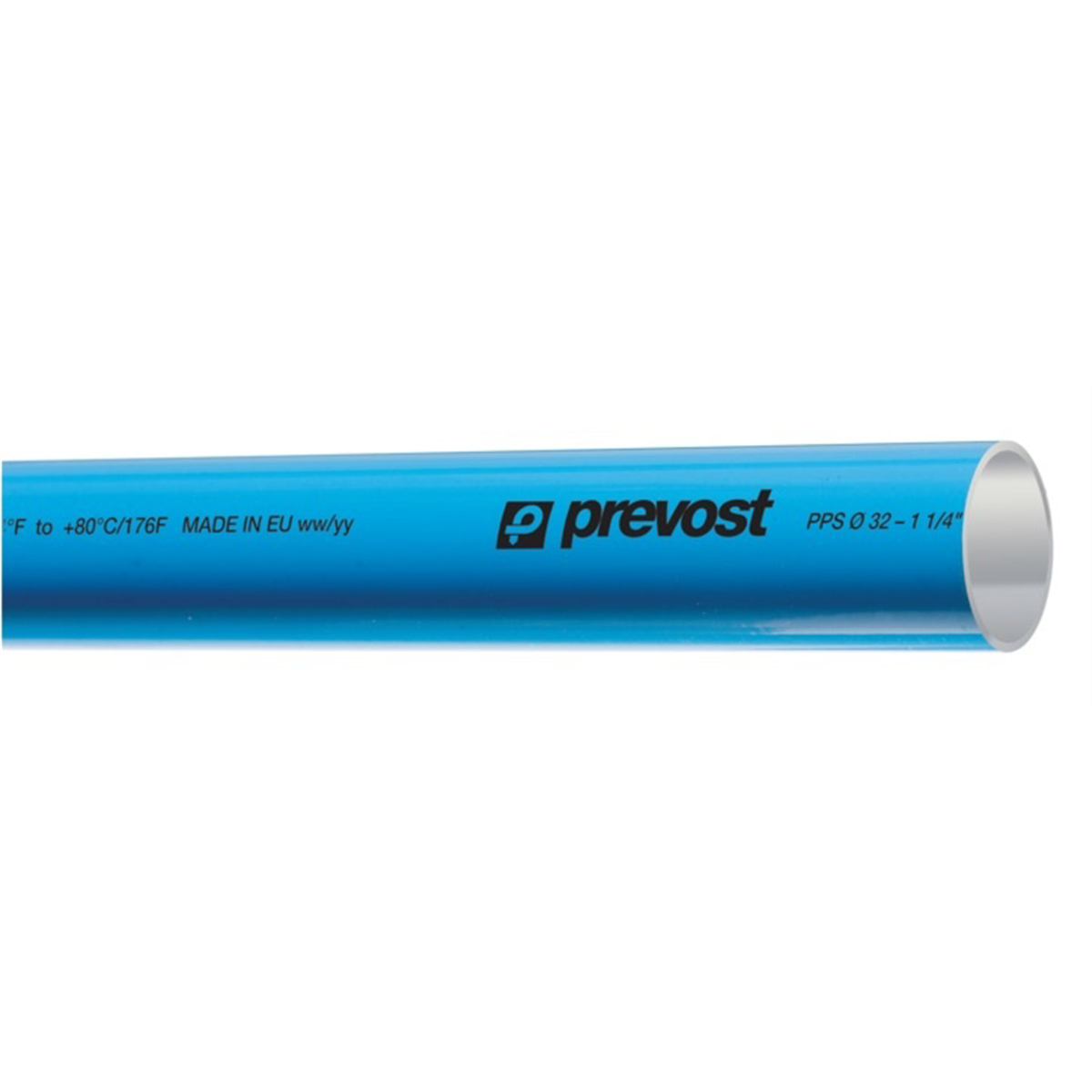 Prevost 3/4 6-Foot Long Aluminum Tubing