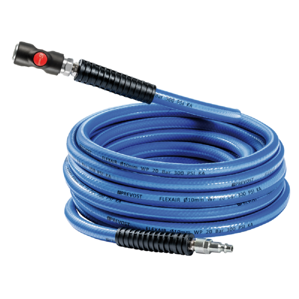 Prevost Air hose with coupler and fitting