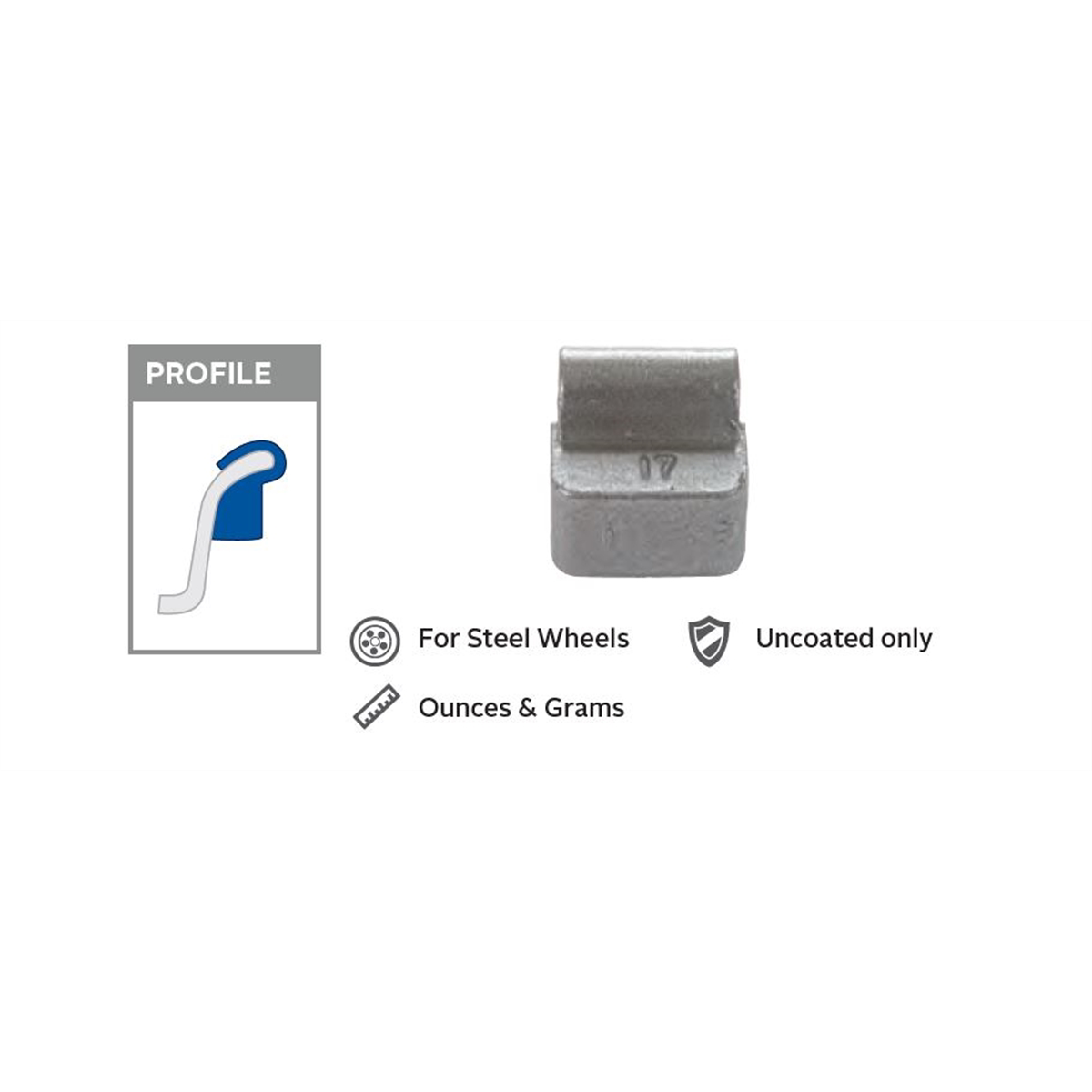 Wegmann Automotive Truck Weight (Box of 25)