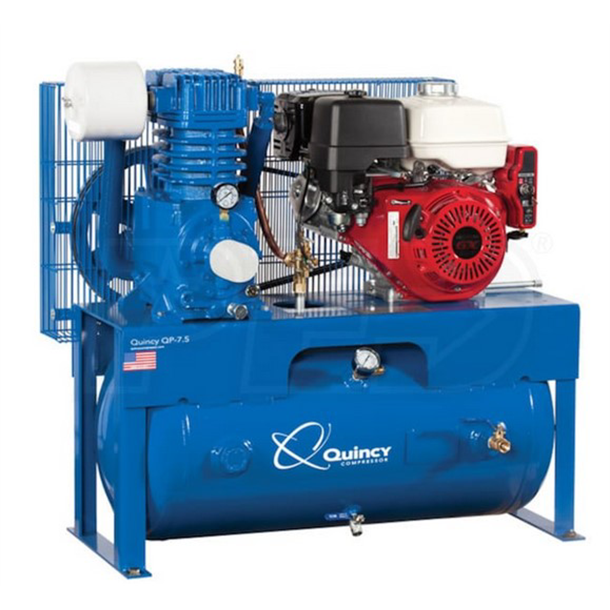Quincy Compressors  5.5-HP 8-Gallon Wheelbarrow Air Compressor with Honda Engine