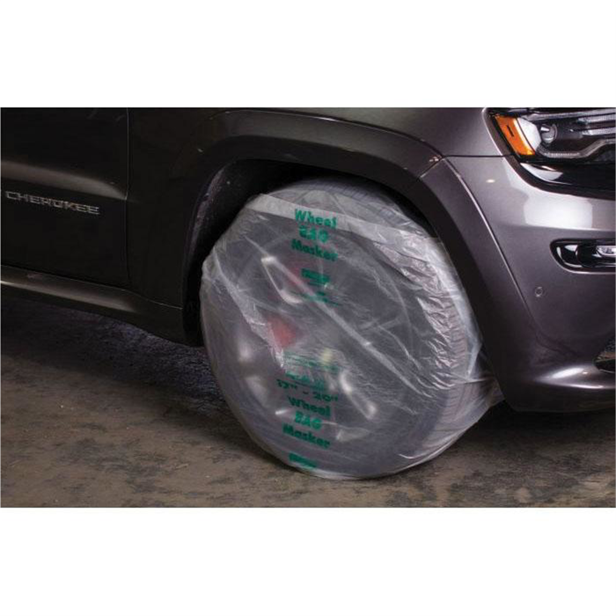 RBL Products 177 Wheel Bag Masker, 17 to 20 in, Plastic