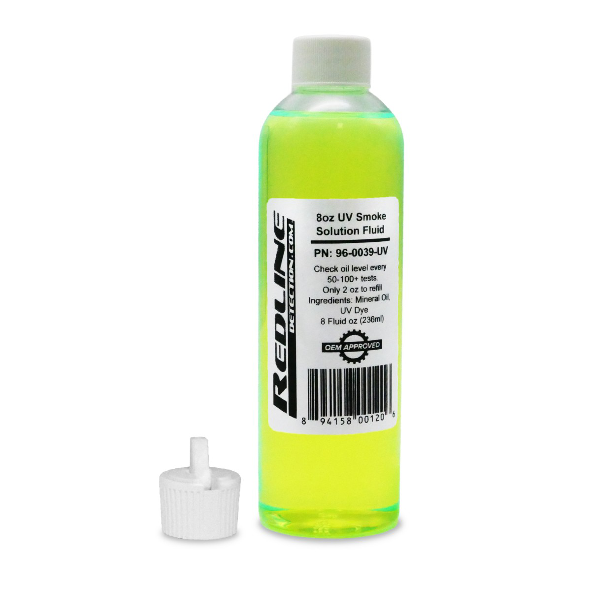Redline Detection UV Smoke Producing Fluid 8oz