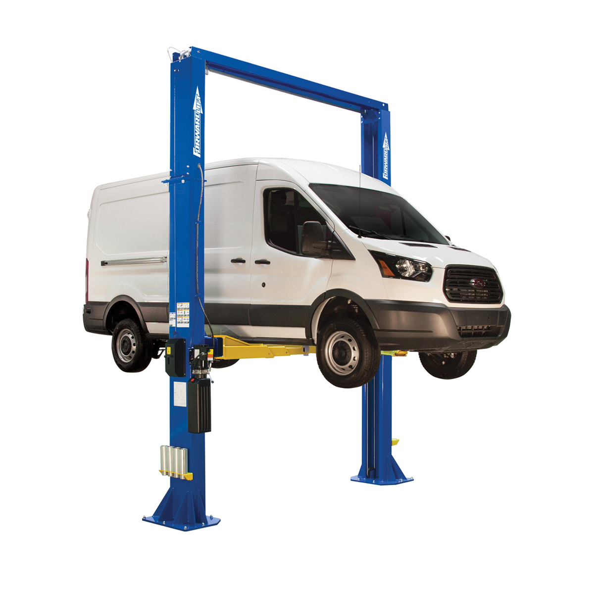 Forward Lift 18,000 2 Post Symmetric Lift With 3 Stage - Black