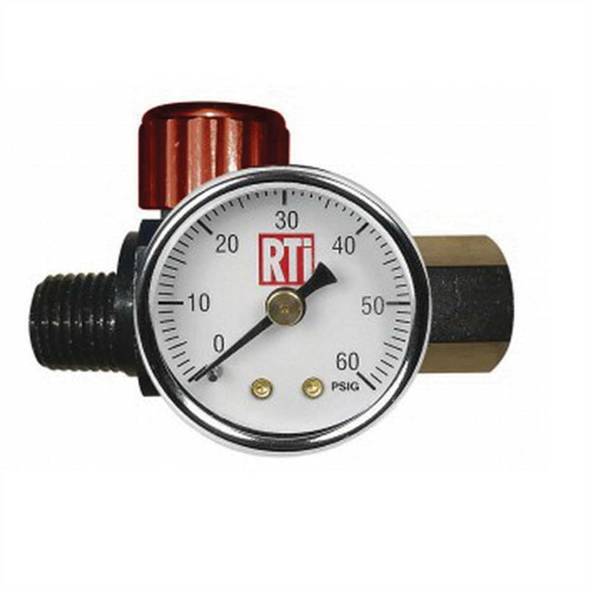 Reading Technologies  CV-02 Cheater Valve, 1/4 in NPT, 0 to 60 psi
