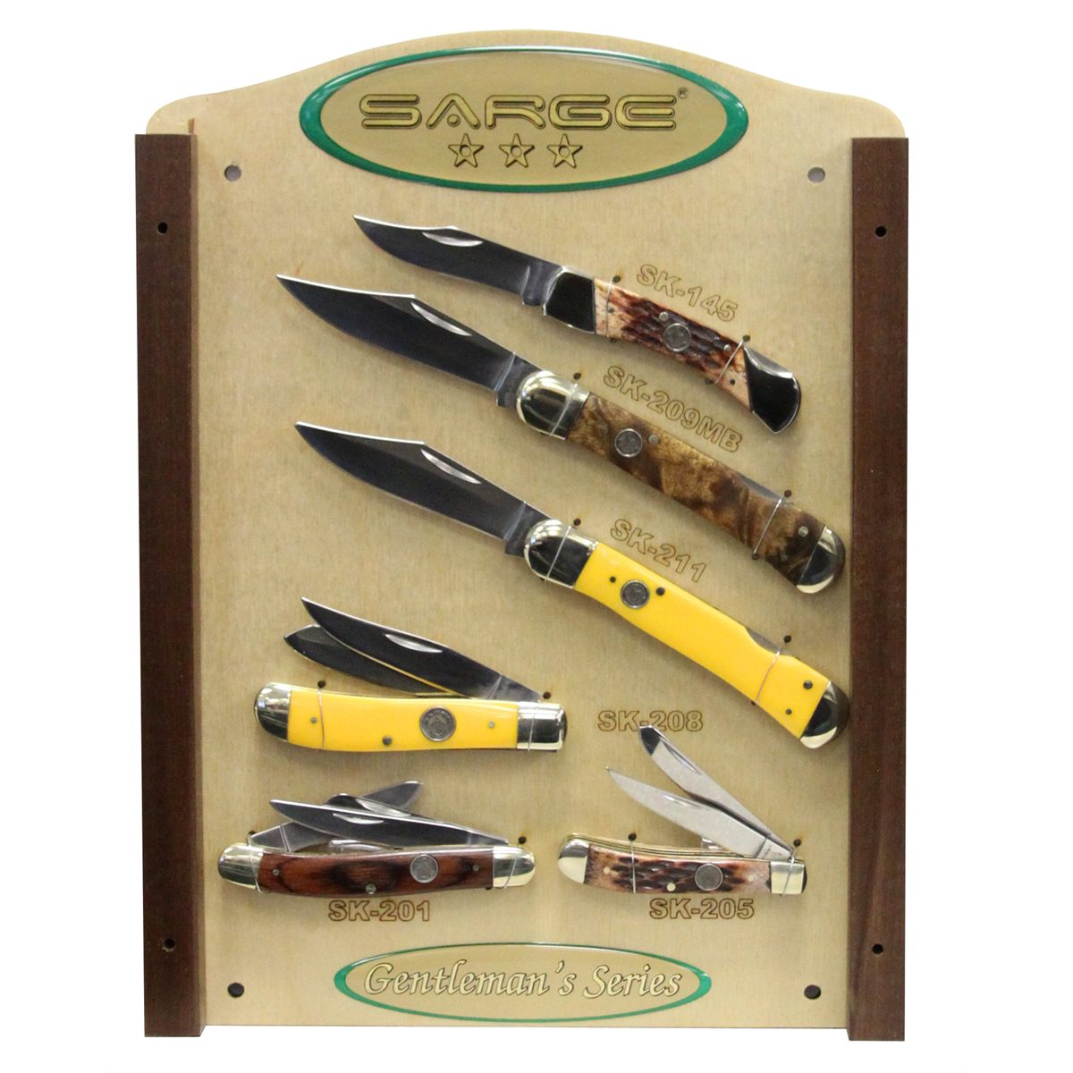Top 6 Sarge Gentlemen's Knife Display