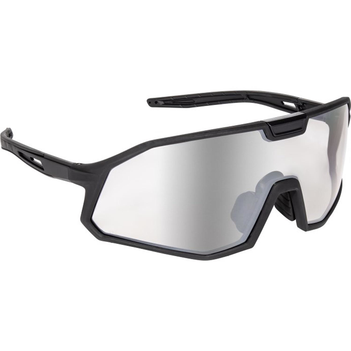 S.A.S./Survivair VX12 Safety Eyewear - Black Frame - Indoor/Outdoor Lens