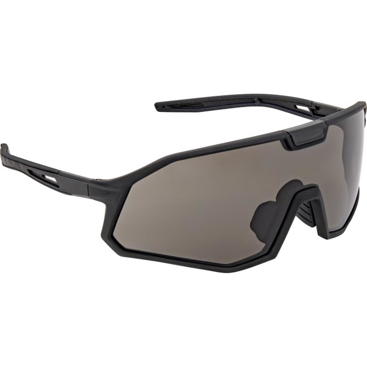 S.A.S./Survivair VX12 Safety Eyewear - Black Frame - Orange Mirror Lens