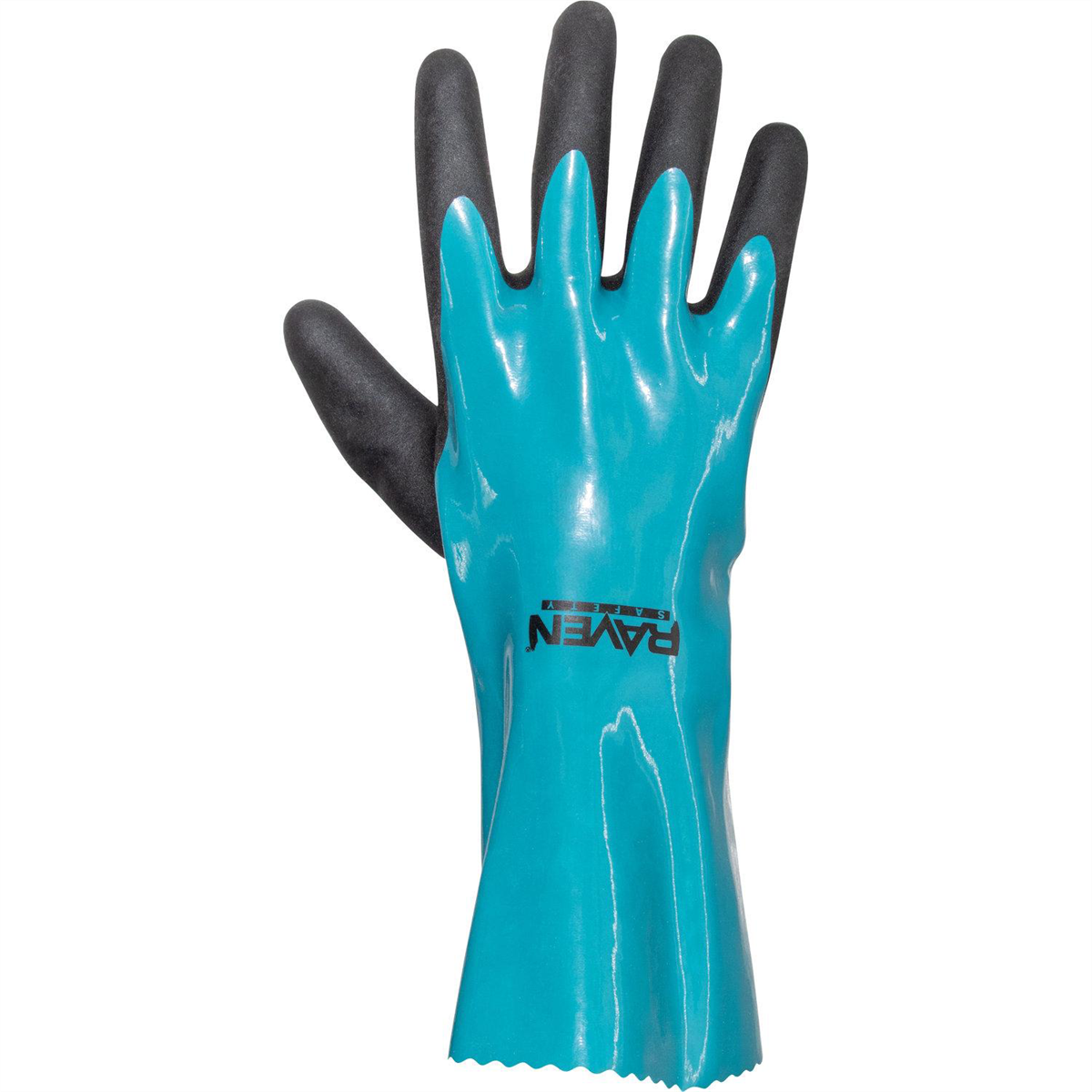 S.A.S./Survivair Chem Defender Nitrile Chemical Resistant Gloves L/XL