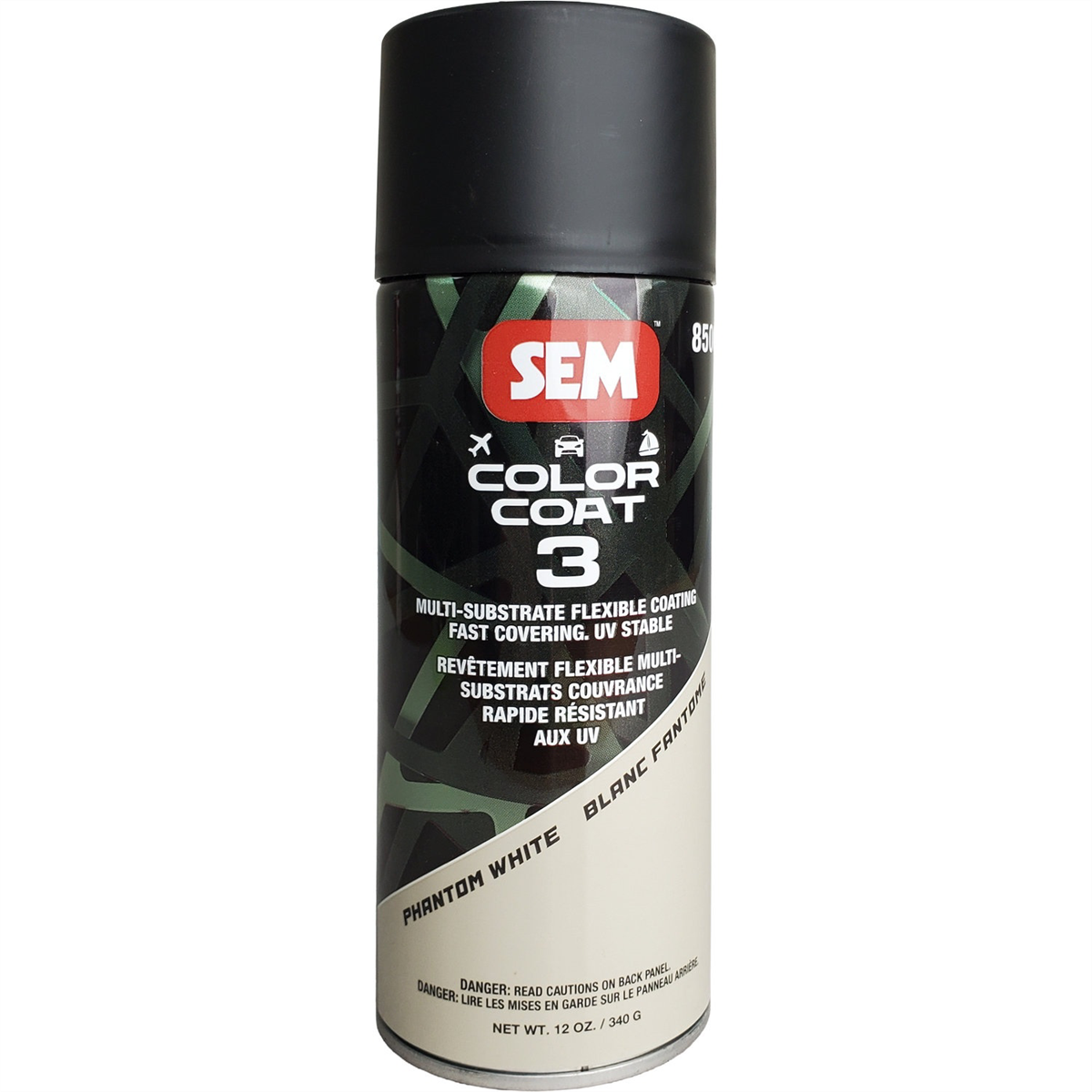 Sem Paints Color Coat 3 Phantom White 16 Oz Aerosol