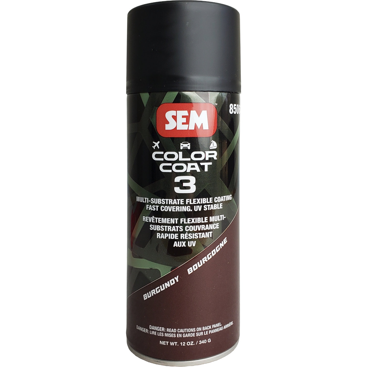 Sem Paints Color Coat 3 Burgundy 16 Oz Aerosol