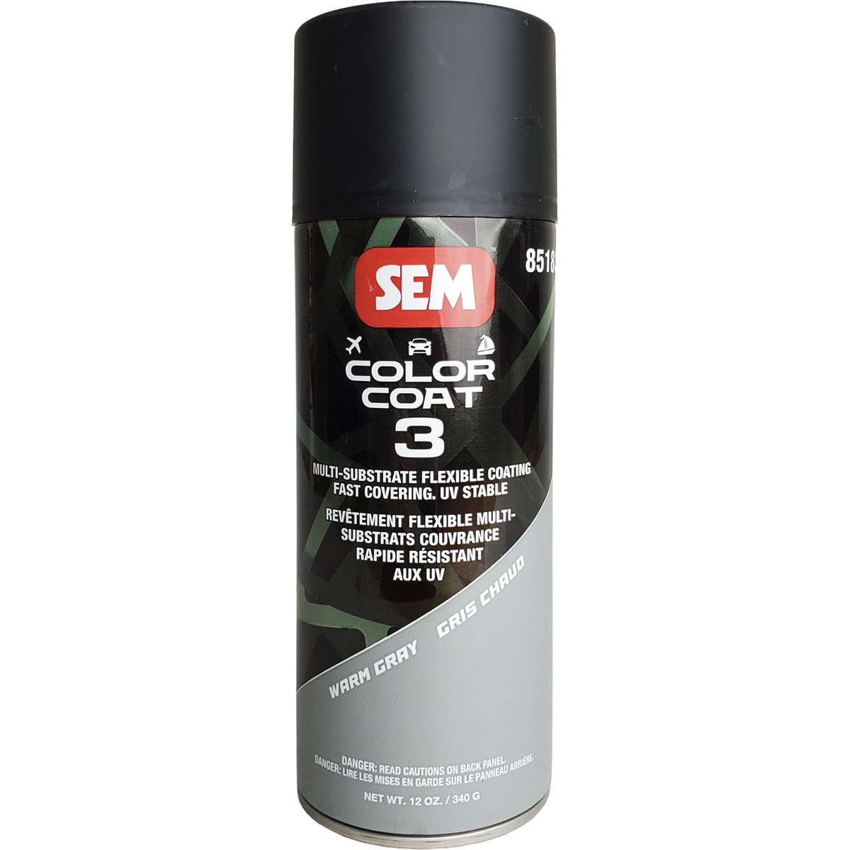 Sem Paints Color Coat 3 Warm Gray 16 Oz Aerosol