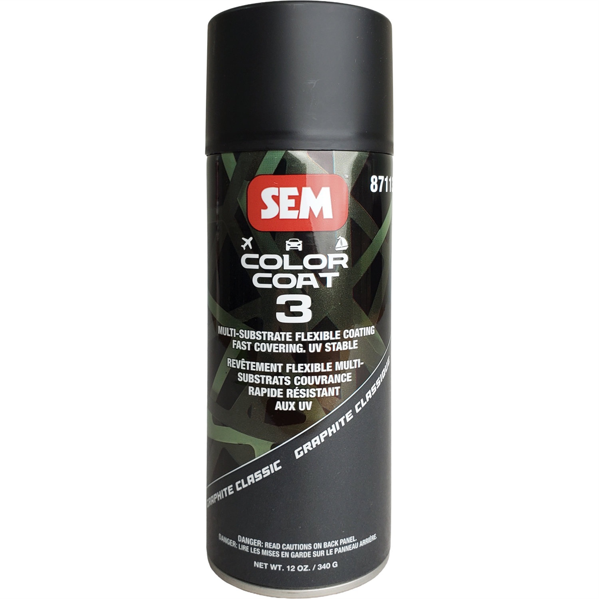 SEM Paints Color Coat 3 Graphite Classic 16 oz Aerosol