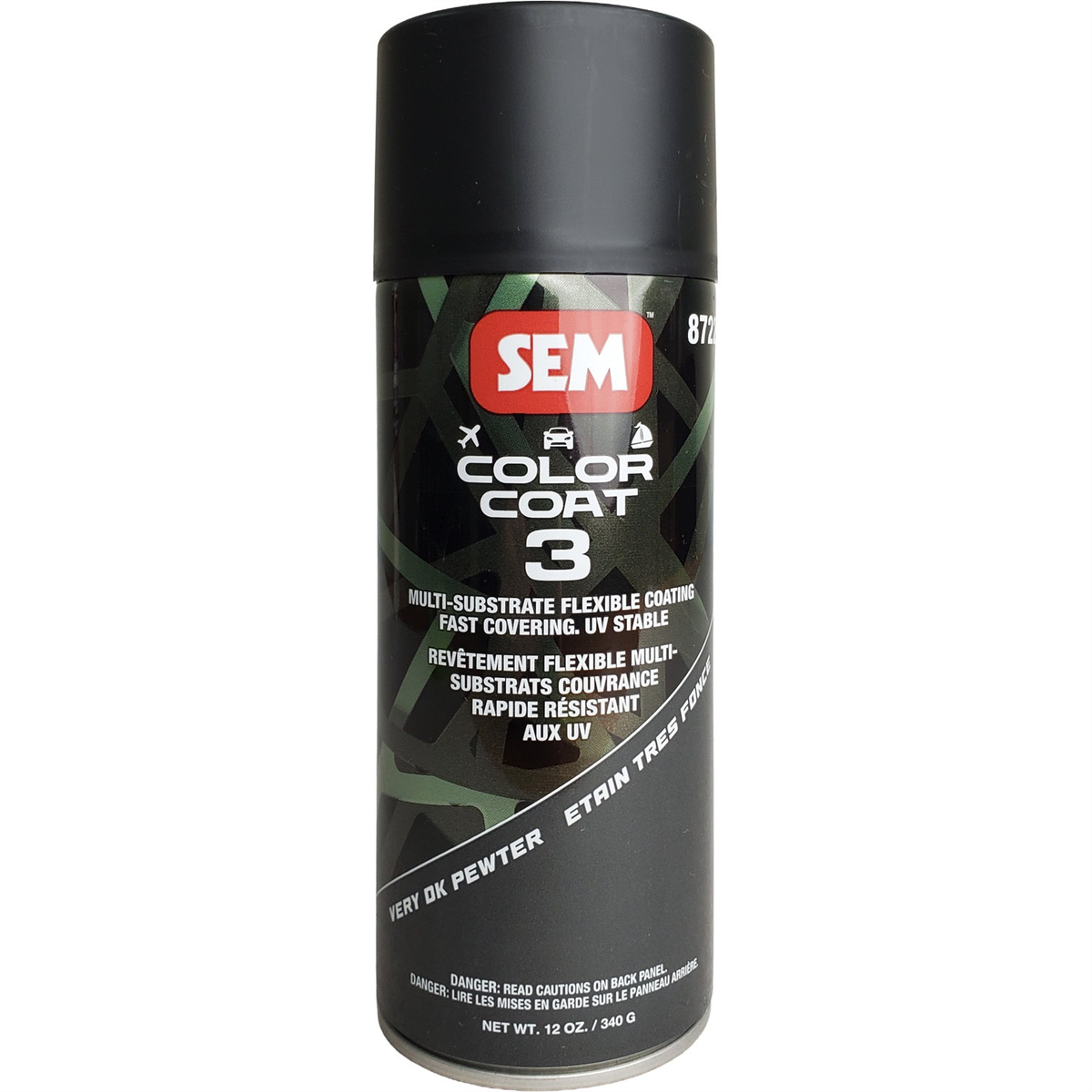 SEM Paints Color Coat 3 Very Dark Pewter 16 oz Aerosol