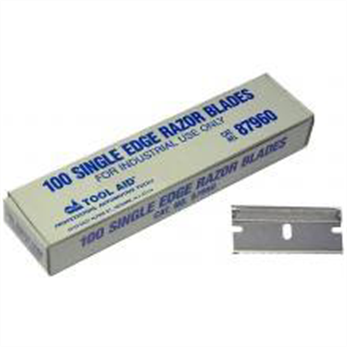SG Tool Aid 100 Single Edge Razor Blades
