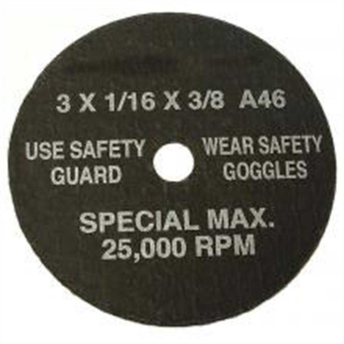 SG Tool Aid Cut-Off Wheels 3" x 1/16" x 3/8" Hole-100 Per Box