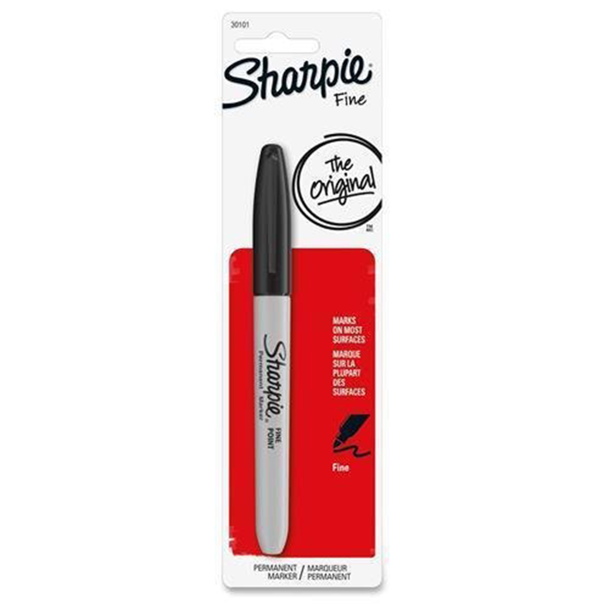 Sharpie Fine Black Carded