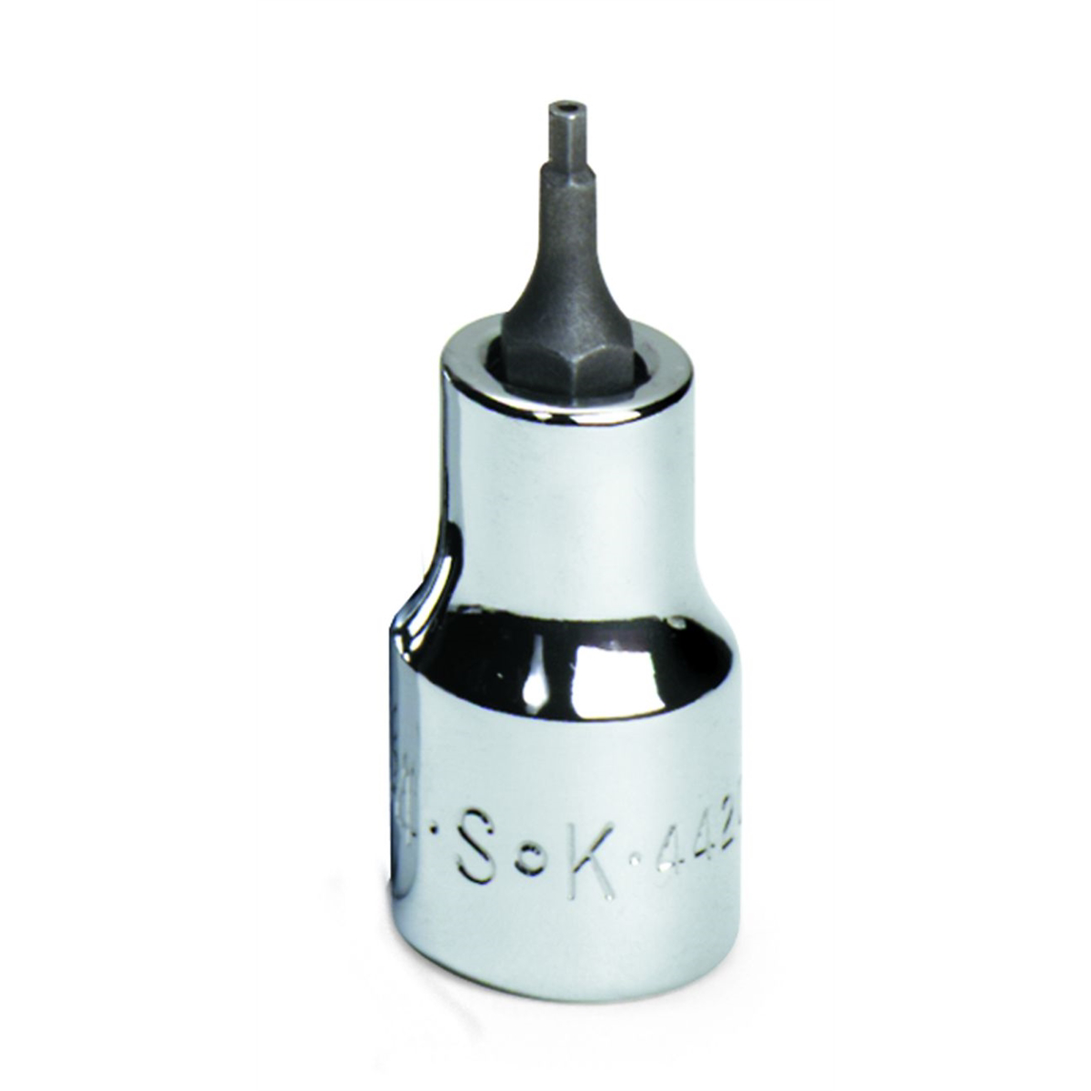 S K Hand Tools Skt Bit Chrm 3/8dr 7/64 Tmprpf