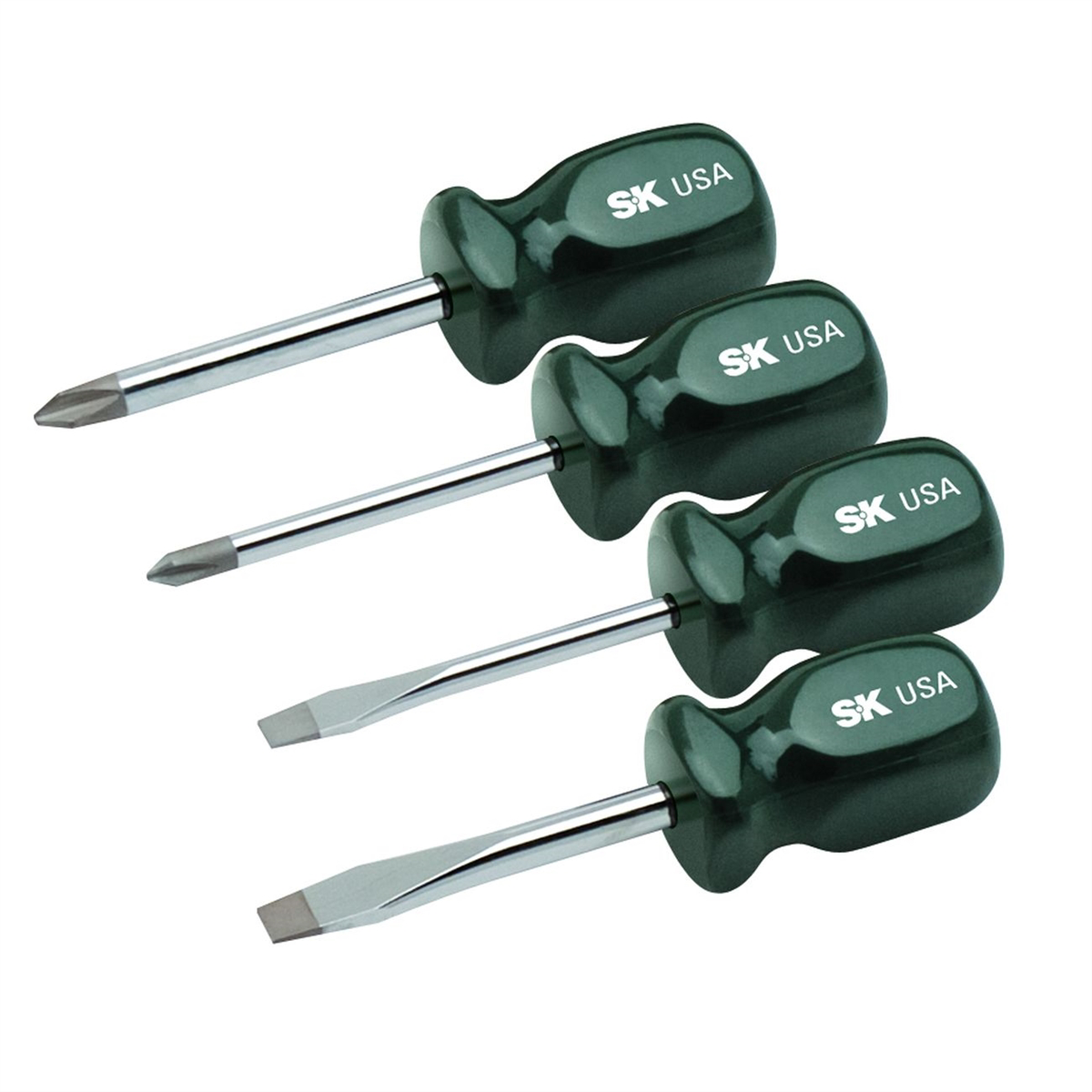S K Hand Tools Set Sd-suregrip 4 Pc Stubby