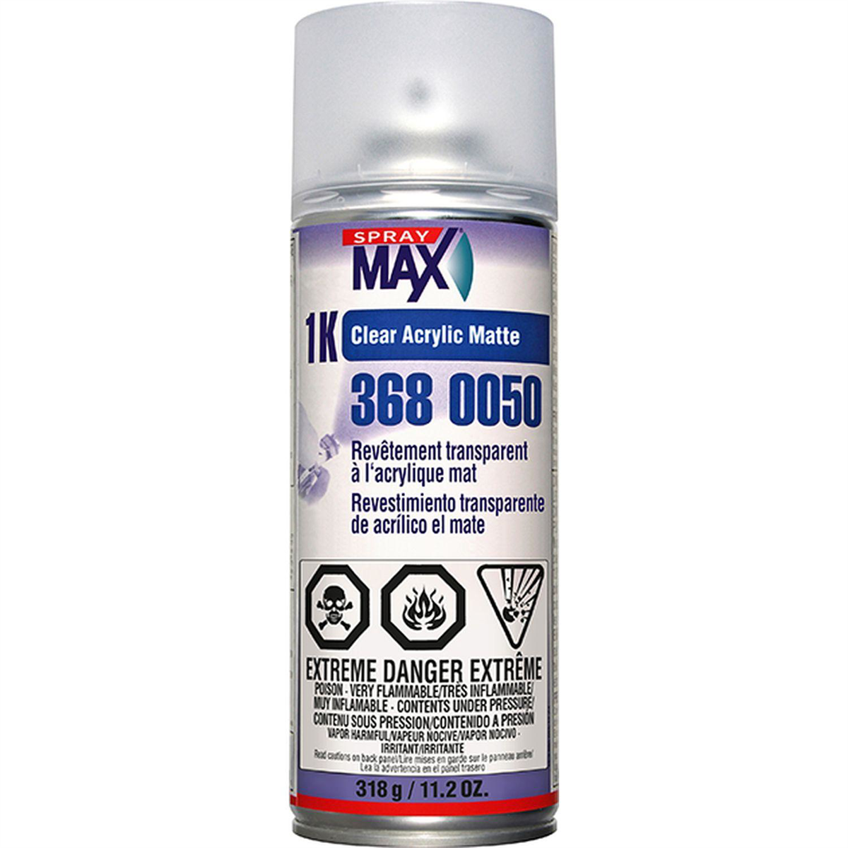 SprayMax 1K Clear Acrylic Matte